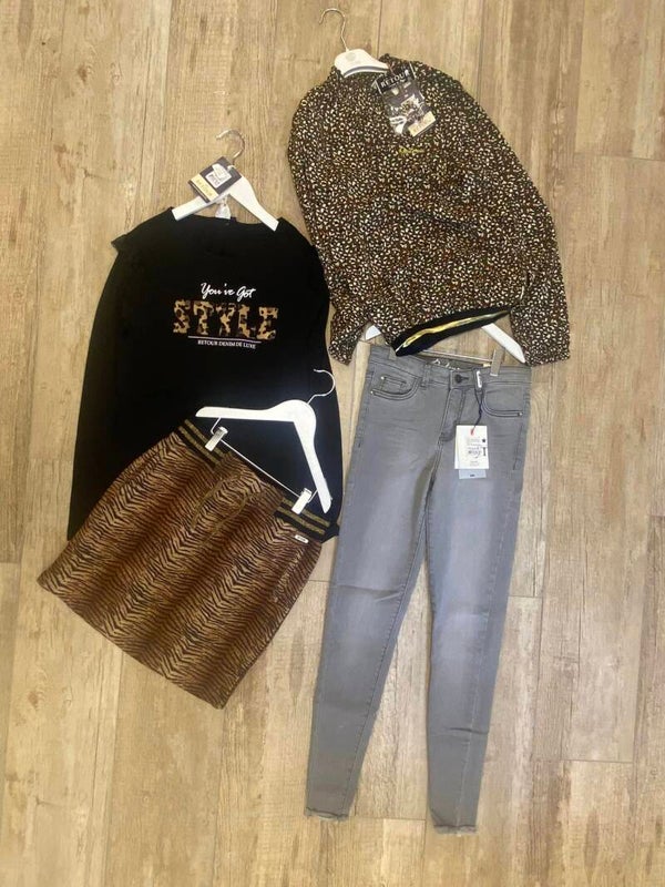 Pakket 108 Retour Jeans maat 14 jr