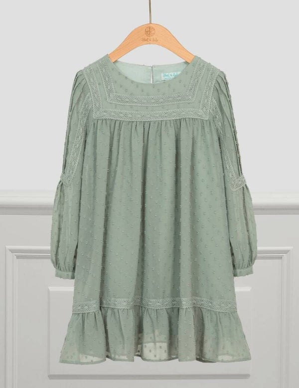 Mint groene jurk Abel & Lula