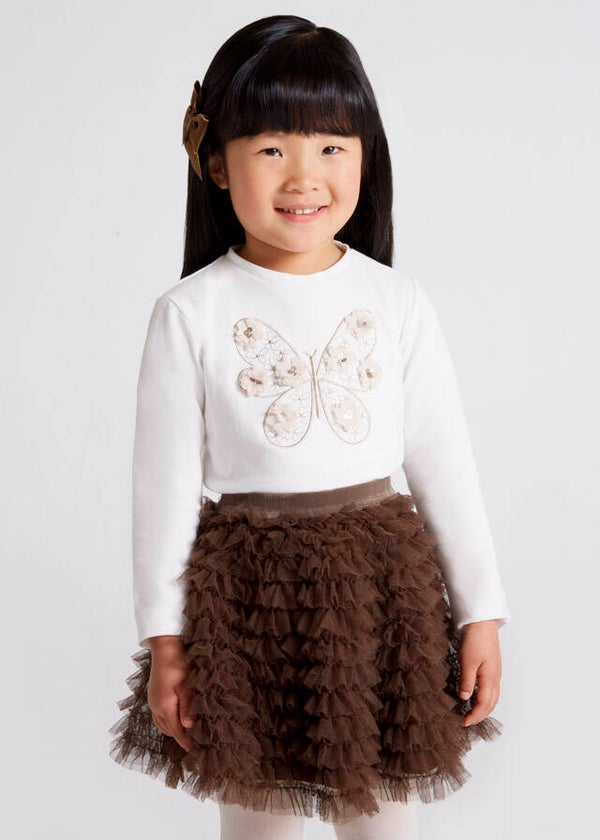 L/S Shirt met vlinder 4093-67