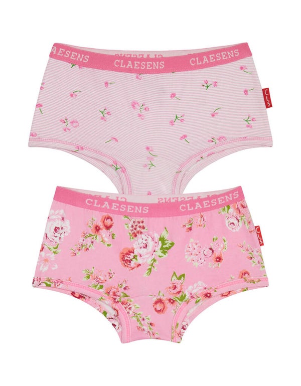 Girls Hipster Roses 2 pack