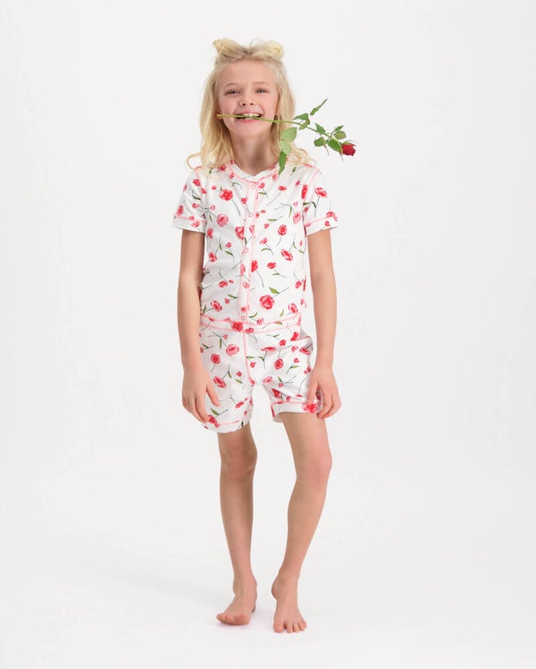 Girls Onesie Flowers