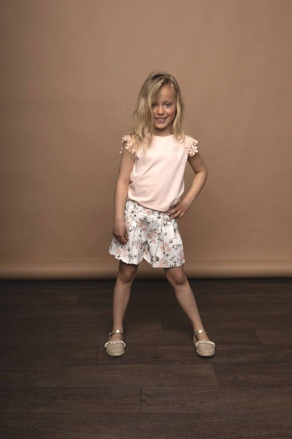 Le Chic short met bloemen 5619-217