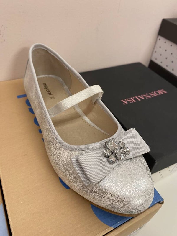 mayoral ballerina zilver maat 35 15 EURO