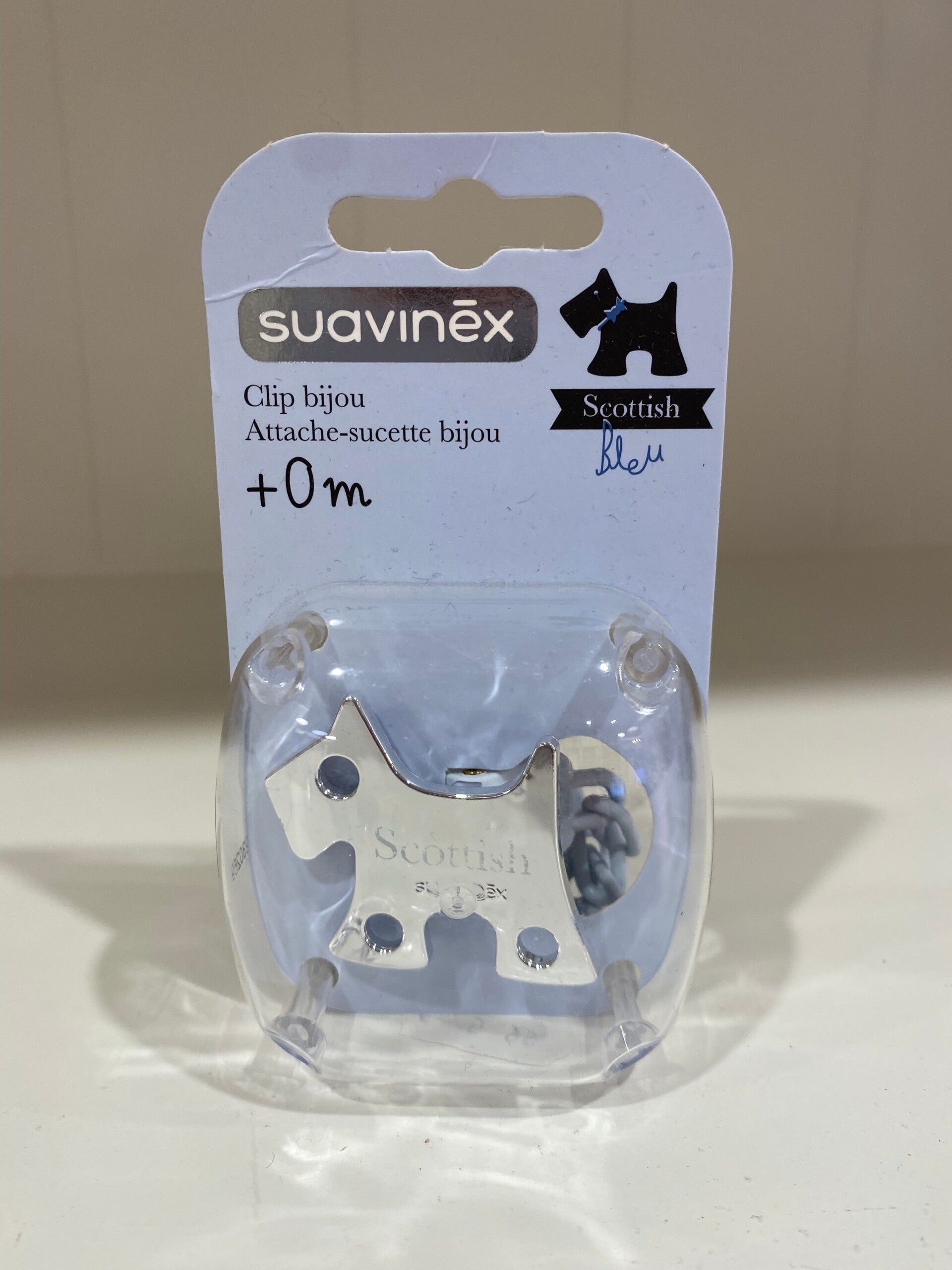 Speenkoord suavinex hondje blauw