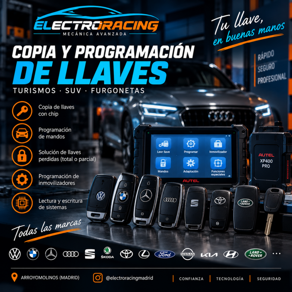 Copia y programacion de llaves