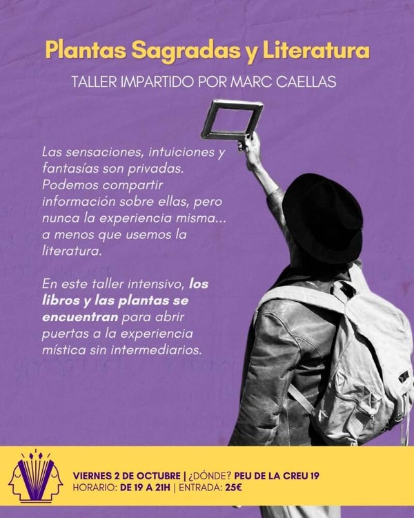 Taller: Plantas Sagradas y Literatura