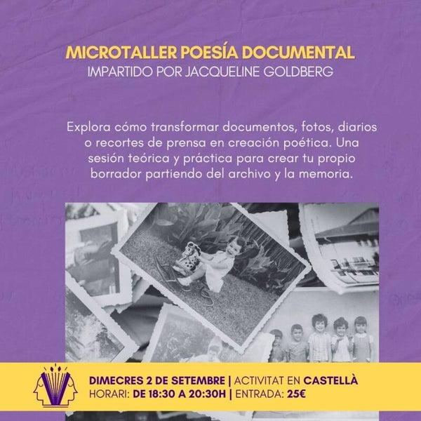 Microtaller de Poesía Documental