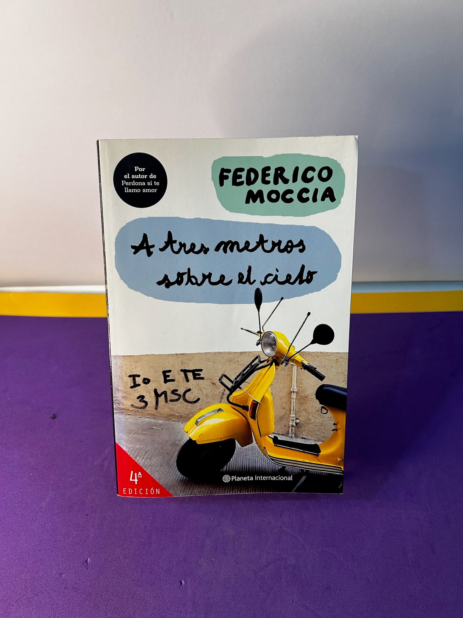 A tres metros sobre el cielo