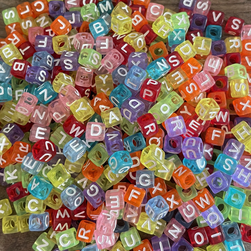letters naam armbandje kleur