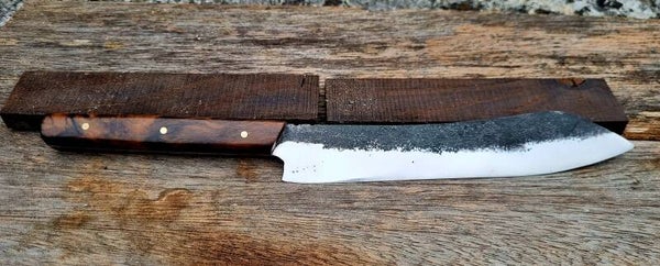 Couteau de cuisine forgé en acier carbone 100C6