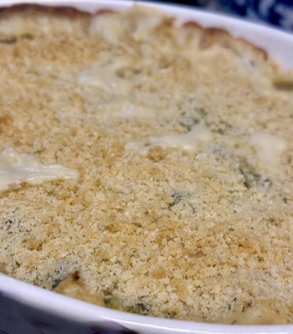 Family Style Broccoli and Cauliflower Bake (serves 6-8)