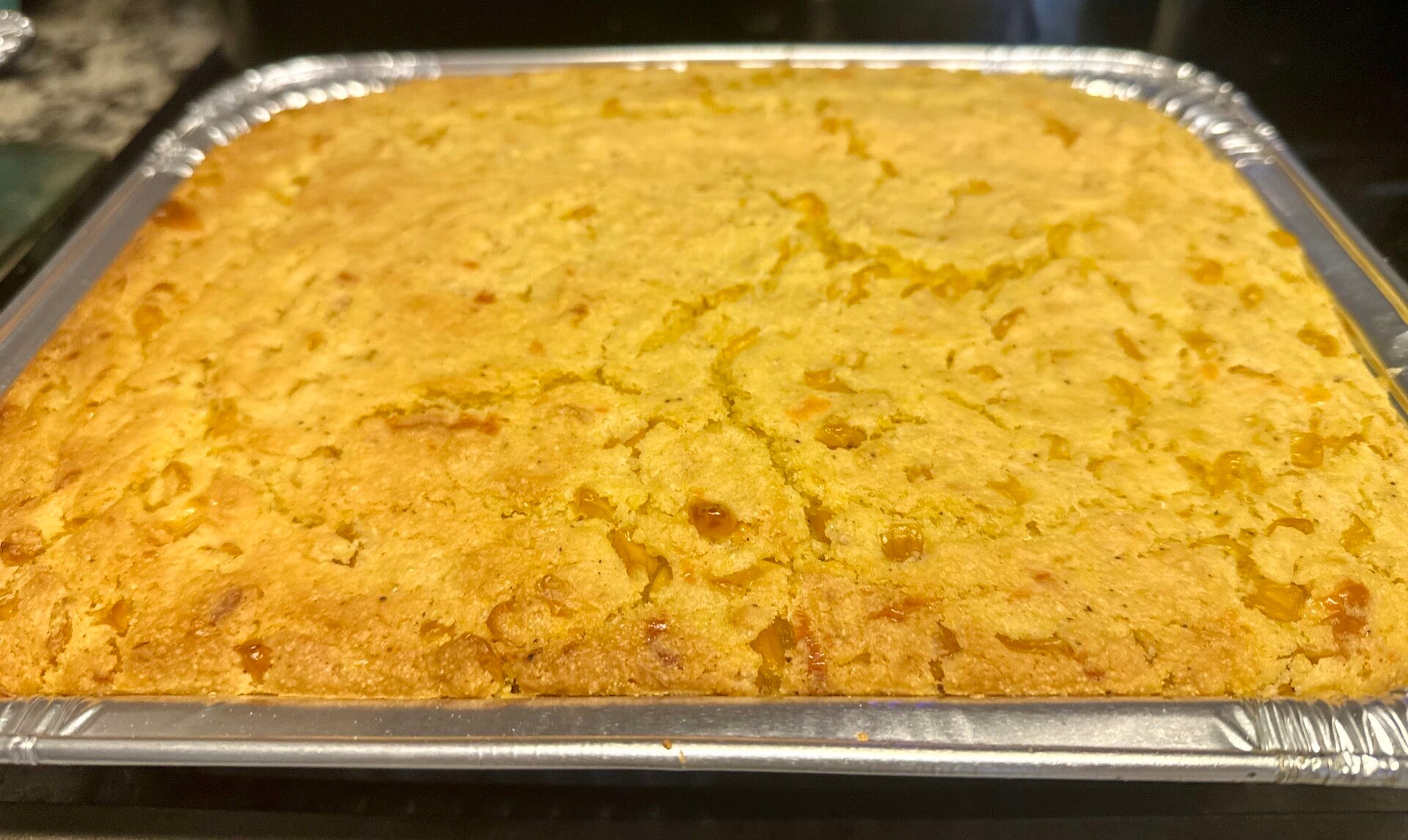 Family Style Corn Soufflé