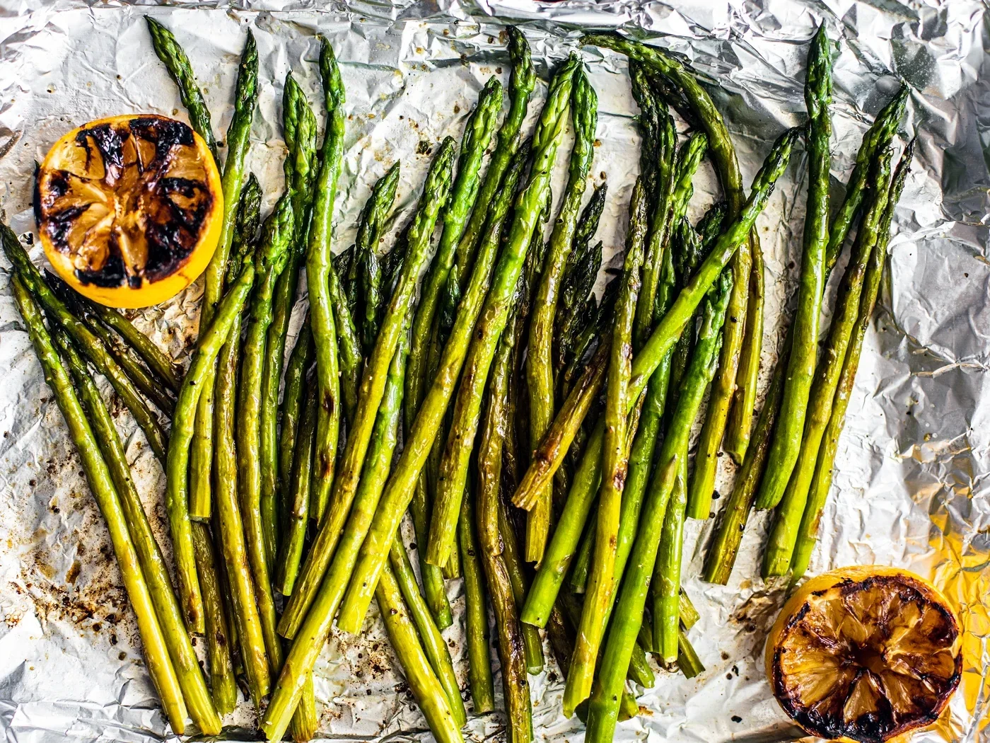 Family Style Grilled Asparagus