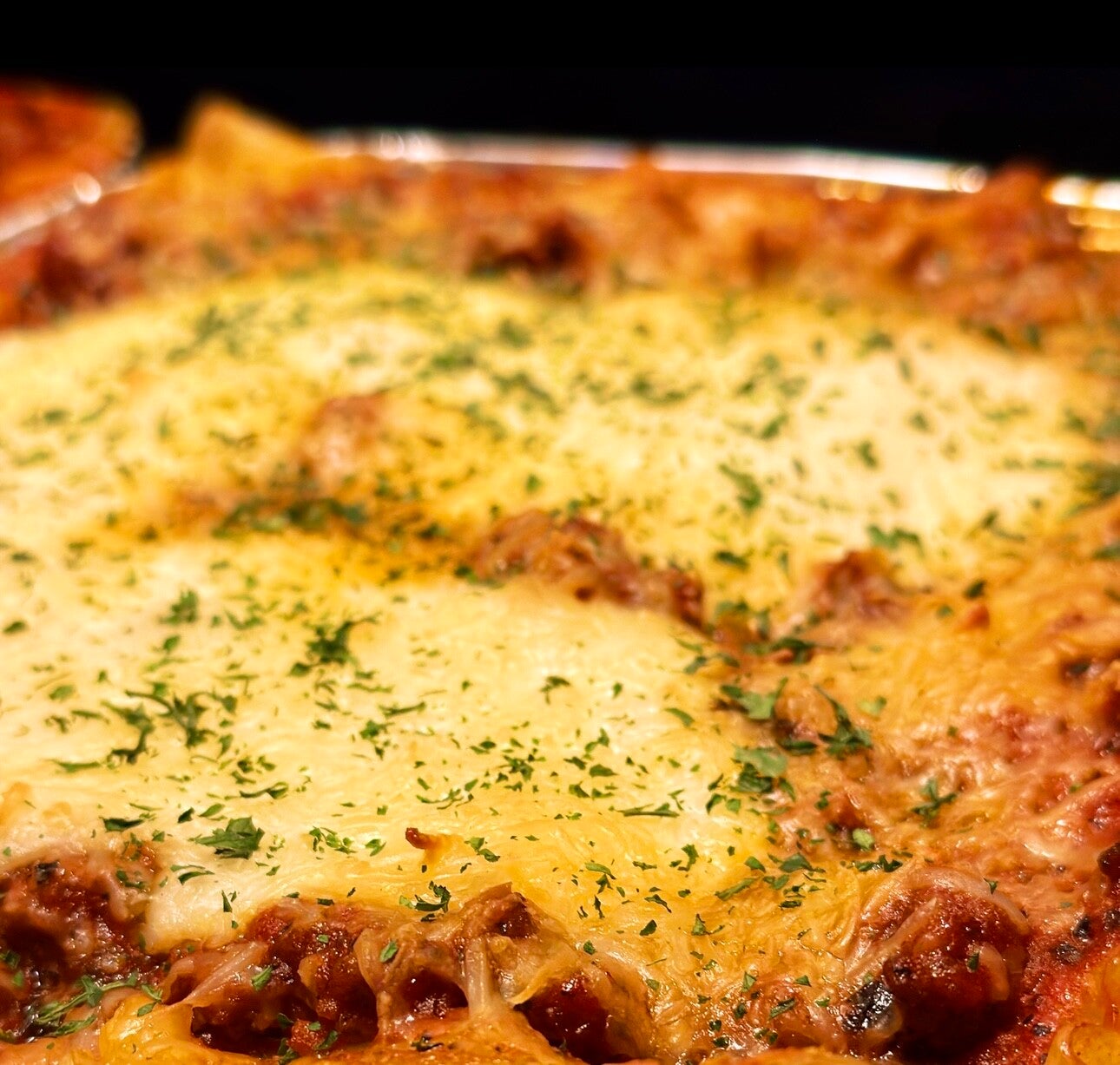 Family Style Beef Lasagna