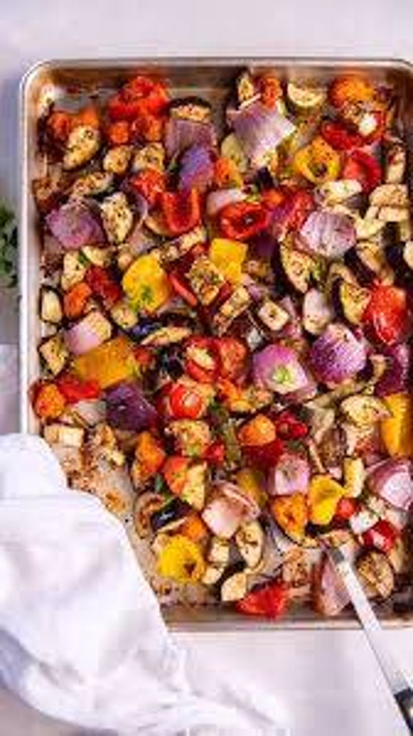 Mixed Mediterranean Veggies (eggplant, zucchini, yellow squash, onions)
