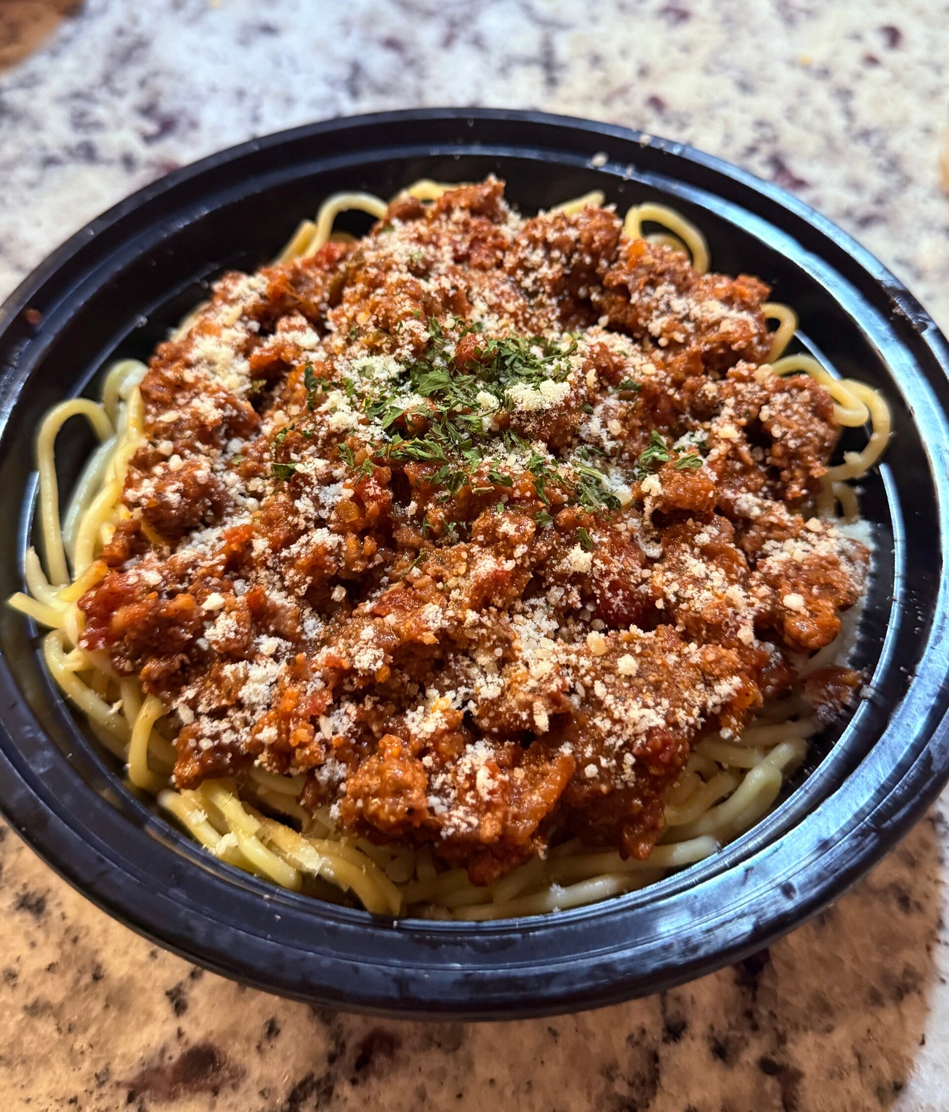 Individual Spaghetti Bolognese