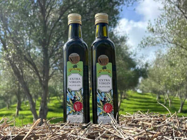 Two 500ml Bottles - Croft Hill Extra Virgin Olive Oil