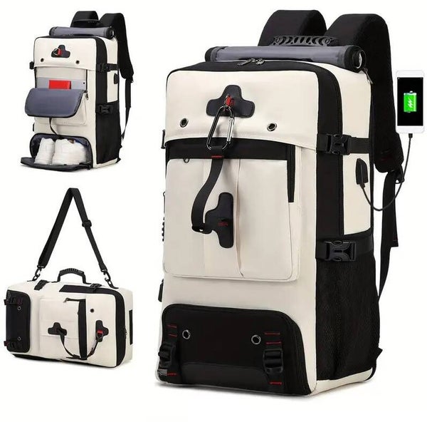 Herren-Rucksack mit USB-Anschluss