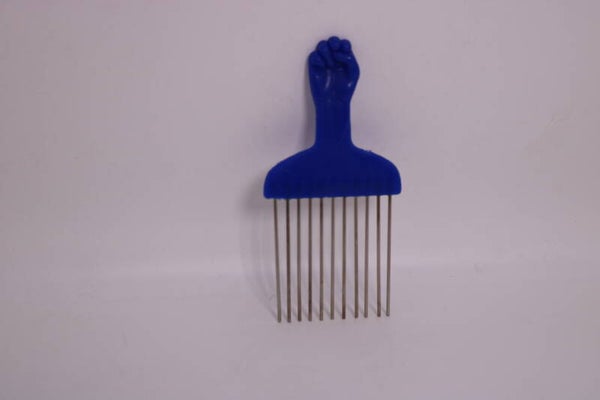 Afro-Kamm/Comb mit metall Zinken
