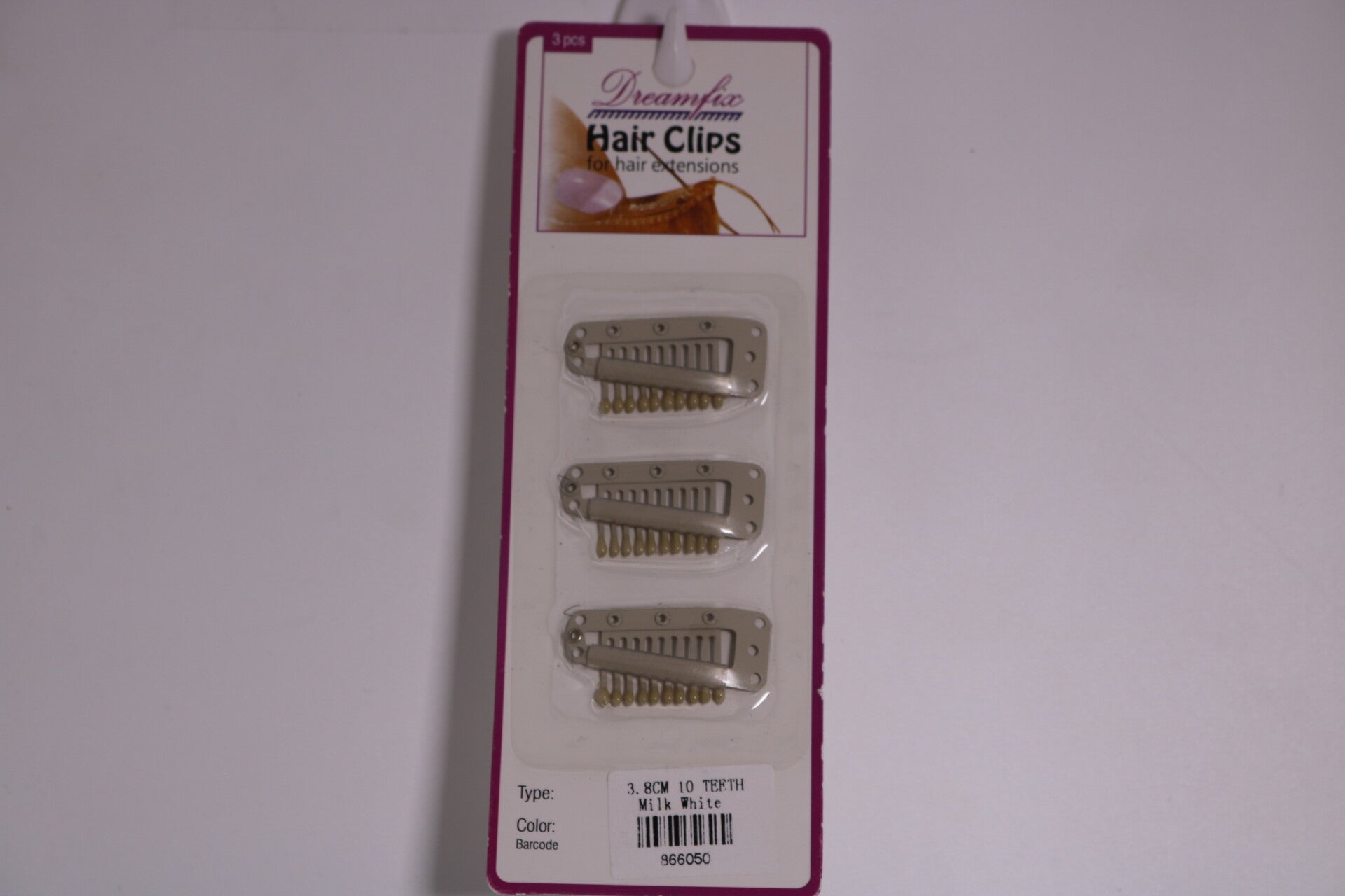Haar-Clips 03 Stück für Extensions.