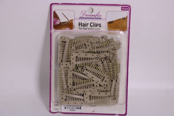 Haar-Clips 50 Stück für Extensions.