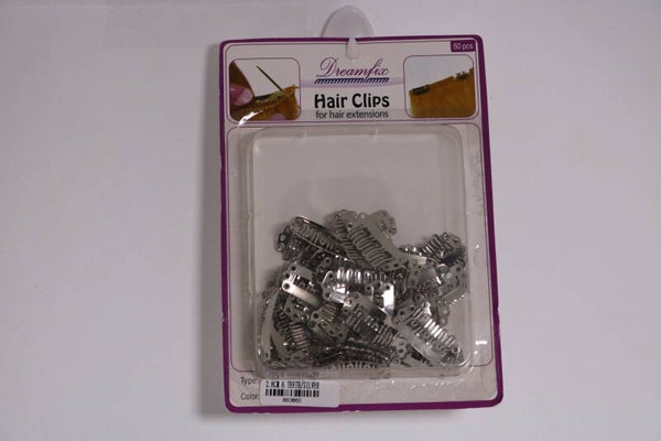 Haar-Clips 50 Stück für Extensions.