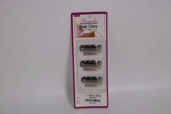 Haar-Clips 03 Stück für Extensions.