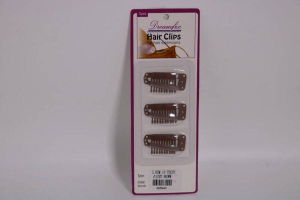 Haar-Clips 03 Stück für Extensions.