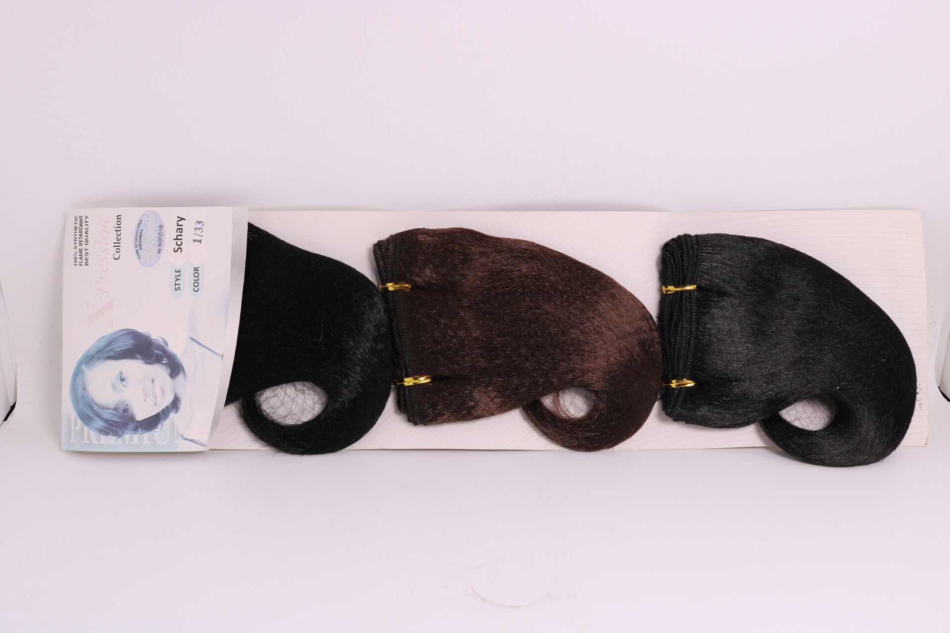 X-Pression Weave-on Schary Haar.