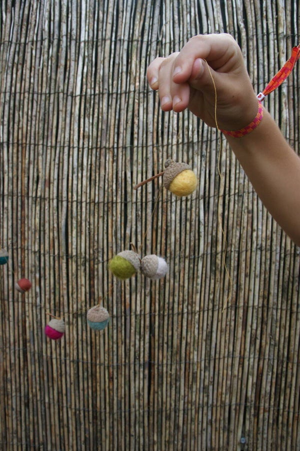 DIY pakket herfstslinger