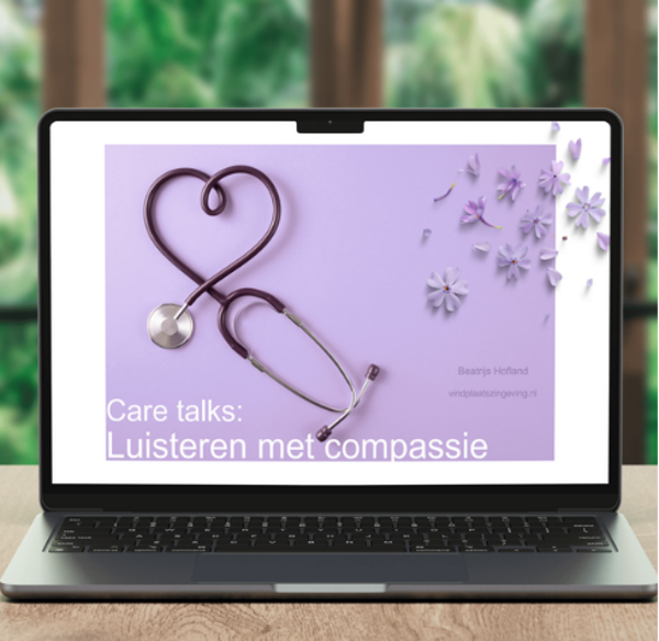 Care talks: luisteren met compassie trainerstool