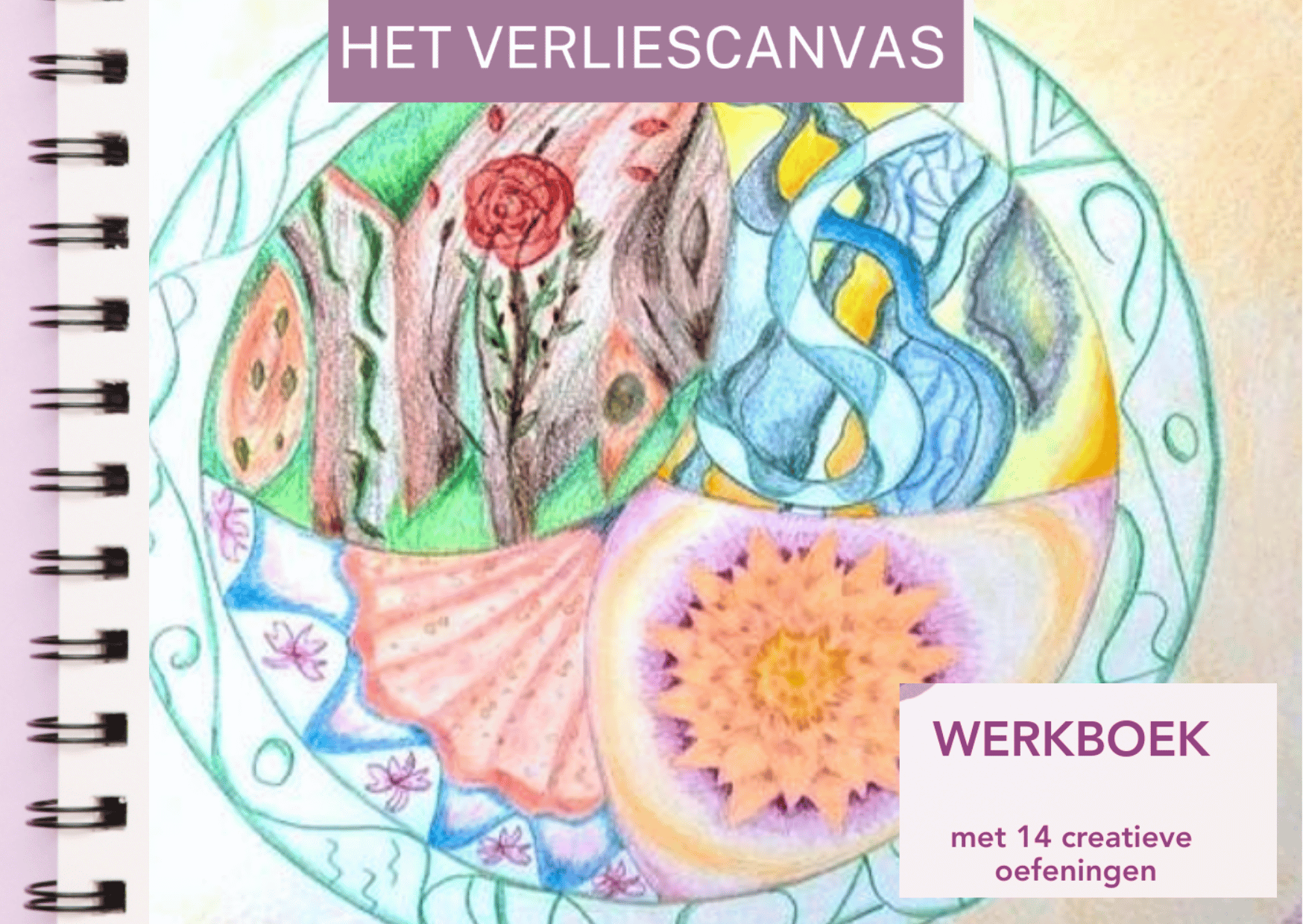 Verliescanvas creatief werkboek