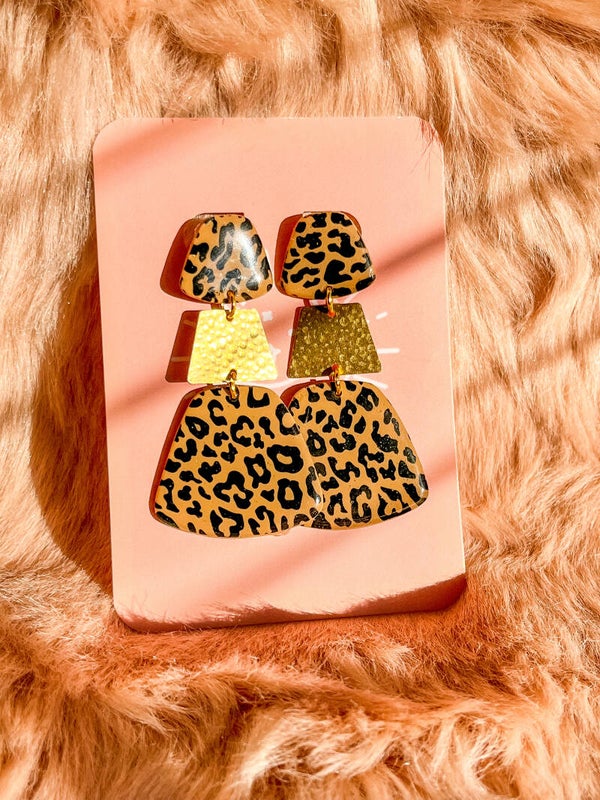 Statement leopard met goud