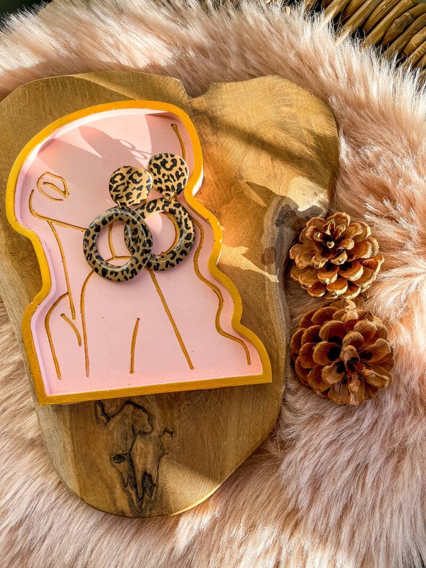 Summer Leopard Goud/Zwart