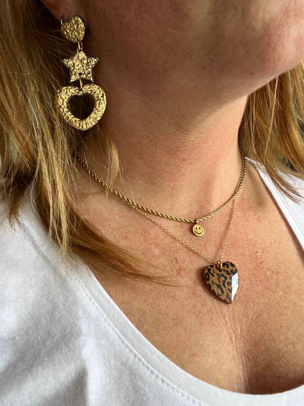 Ketting panterhartje