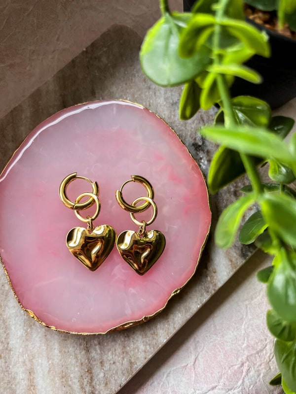 Heart small gold