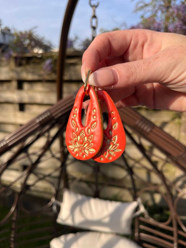 Bohemian Gold Lotus Koraal