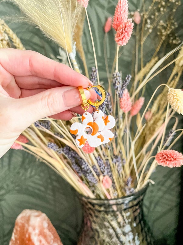 Flower Moon Stars