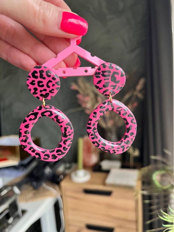 Pink panter organic hoop