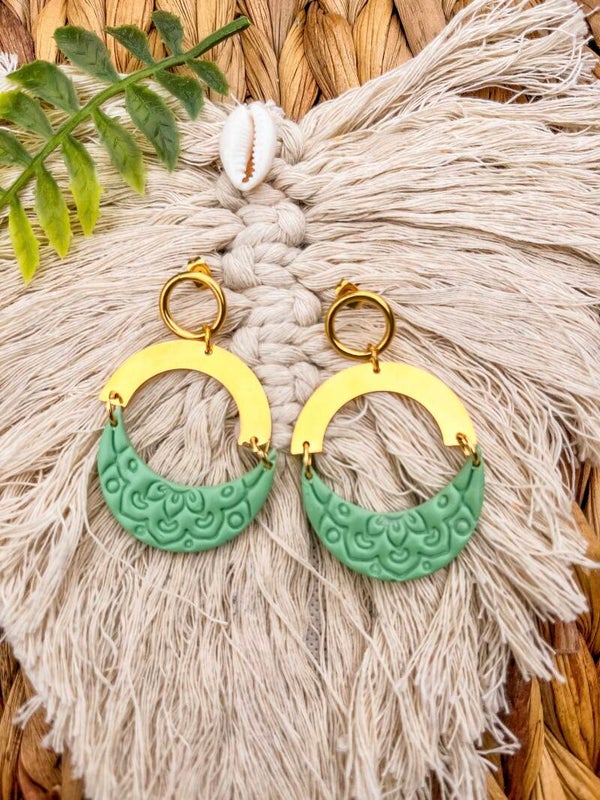 Mandala Moon Groen
