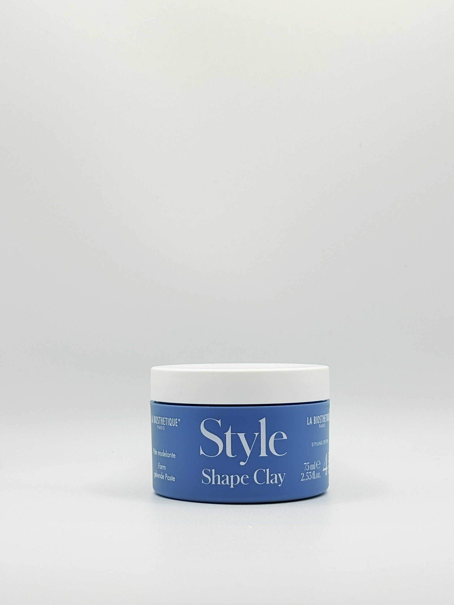 La Biosthétique Shape Clay 75 ml – formgebende Stylingpaste für griffige Looks, flexiblen Halt und seidenmattes Finish