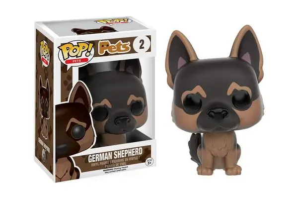 FIGURINE FUNKO POP 02 BERGER ALLEMAND (GERMAN SHEPHERD)