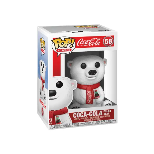 AD ICONS FIGURINE POP 58 COCA-COLA POLAR BEAR