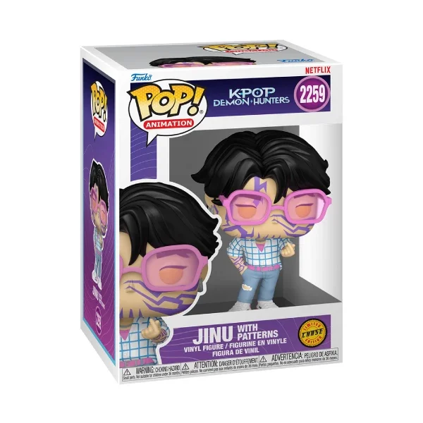 ANIMATION KPOP DEMON HUNTERS FIGURINE POP 2259 JINU (SODA POP) (CHASE)