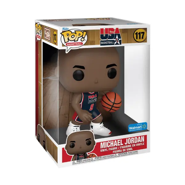 BASKETBALL NBA USA FIGURINE JUMBO POP 117 MICHAEL JORDAN (TEAM USA)