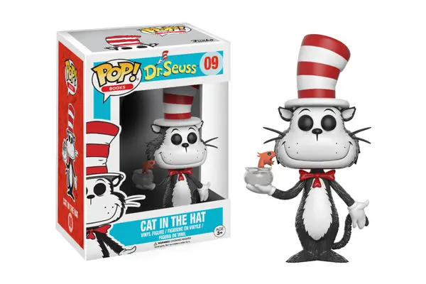BOOKS DR. SEUSS FIGURINE POP 09 CAT IN THE HAT (FISH BOWL)