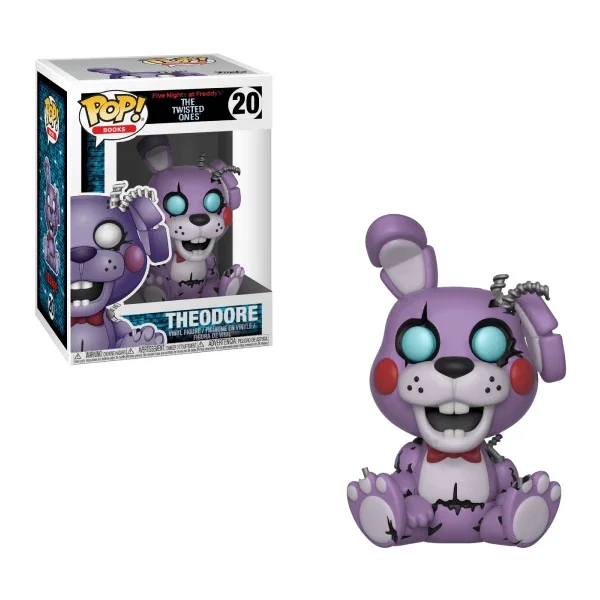 BOOKS FIVE NIGHTS AT FREDDY'S FNAF FIGURINE POP 20 THEODORE