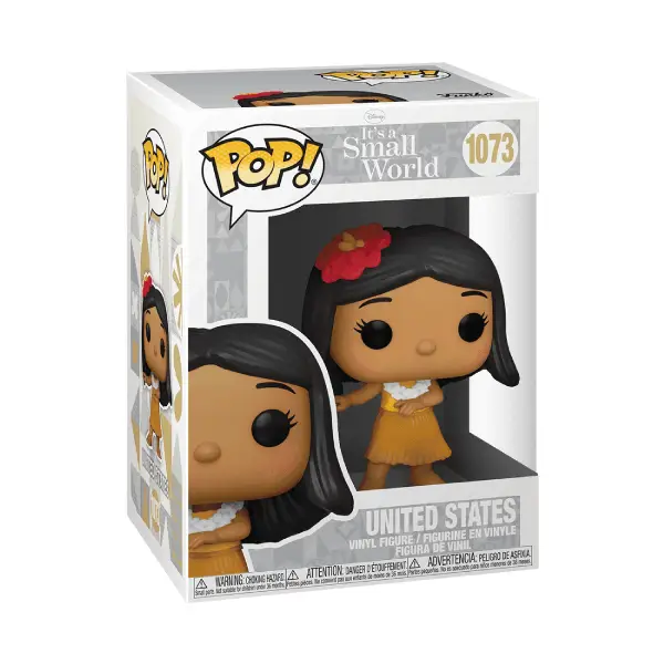 DISNEY IT'S A SMALL WORLD FIGURINE POP 1073 UNITED STATES