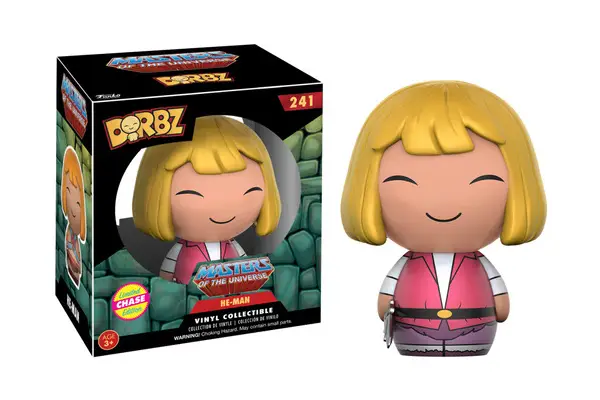 DORBZ MOTU MASTERS OF THE UNIVERSE FIGURINE 241 HE-MAN (CHASE)