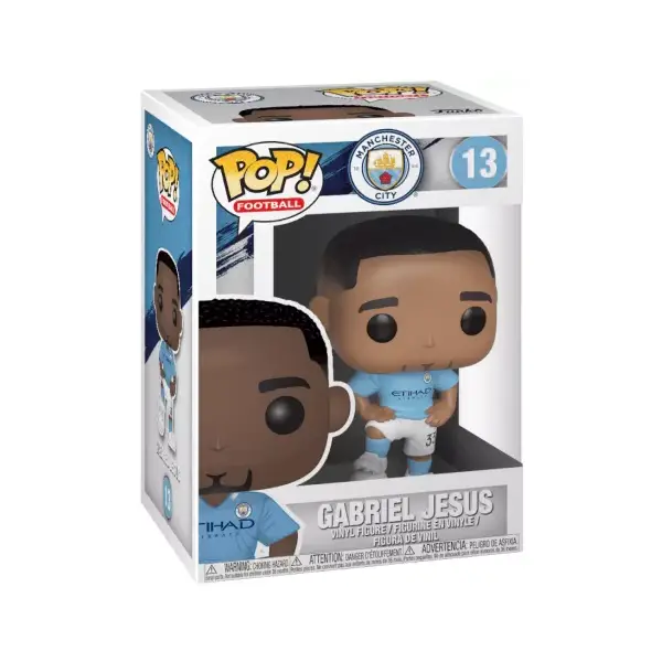 FOOTBALL MANCHESTER CITY FIGURINE POP 13 GABRIEL JESUS